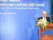 Ông Okada Hiroshi, Chủ tịch kiêm Tổng Giám đốc Công ty Quản lý quỹ United Investment, đối tác đầu tư của MB Capital, phát biểu tại lễ ra mắt quỹ MBBF
