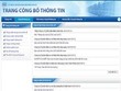 Từ ngày 25/9, DN công bố thông tin trực tuyến