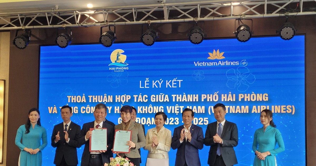 Hợp tác quảng bá du lịch giữa Hải Phòng với Vietnam Airlines và Tiktok Việt Nam