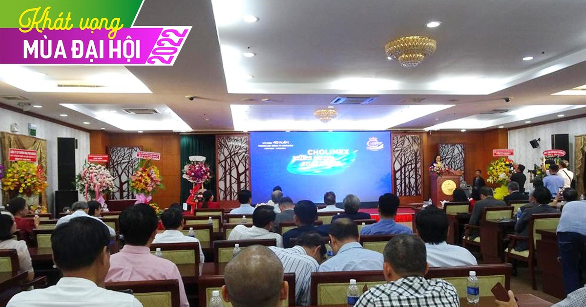 ĐHĐCĐ Cholimex (CLX): Cổ đông quan tâm đến tình hình thực hiện các dự án, kế hoạch tăng vốn, thoái vốn Nhà nước