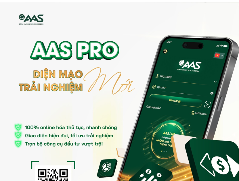 Chứng khoán Smart Invest nâng cấp ứng dụng giao dịch AAS PRO, miễn phí giao dịch 90 ngày