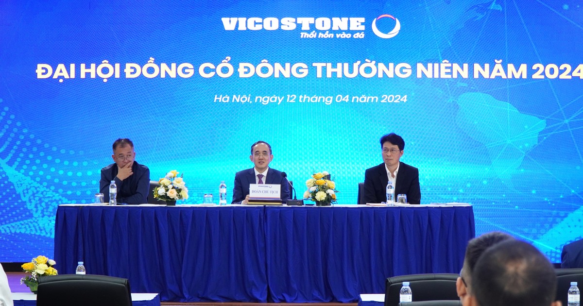 Đại hội đồng cổ đông Vicostone (VCS): Kế hoạch 2024 thận trọng, hướng tới mục tiêu kinh doanh bền vững