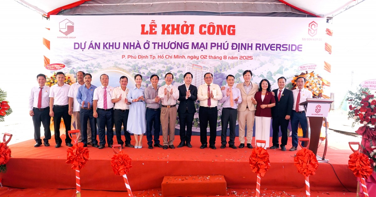 Saigonres (SGR) khởi công hai dự án trọng điểm trong tháng 8/2025