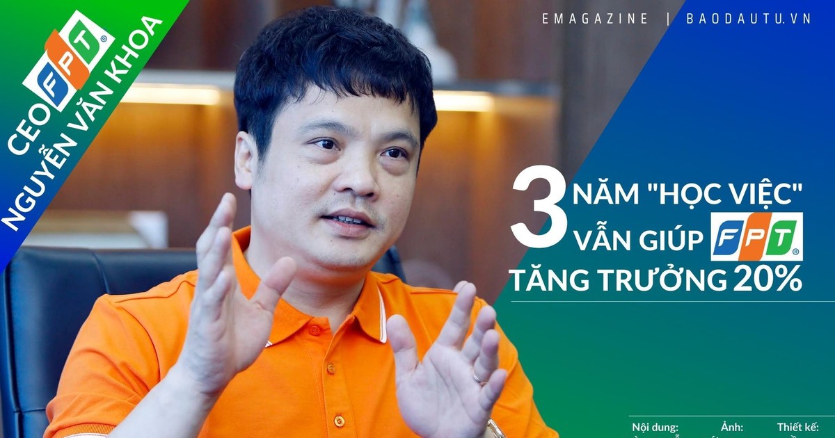 CEO FPT Nguyễn Văn Khoa: 3 năm “học việc” vẫn giúp FPT tăng trưởng 20% |  Tin nhanh chứng khoán