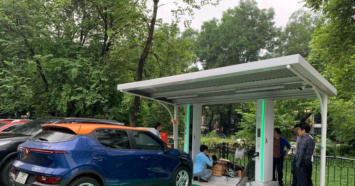 PV Power (POW) đầu tư hơn 1,8 tỷ đồng xây trạm sạc xe điện tại Hà Nội