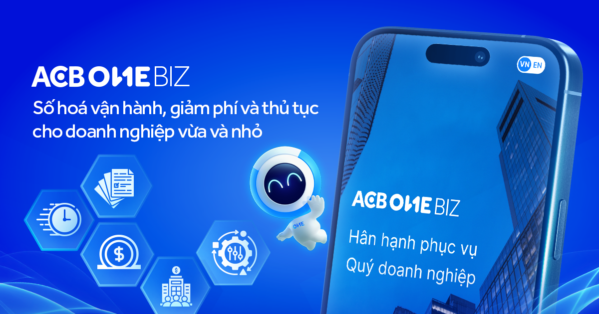 ACB ONE Biz: Lời giải cho SME trước áp lực số hóa và luật thuế mới ...