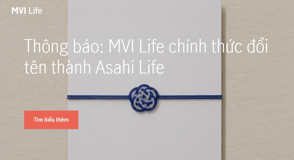 MVI Life chính thức đổi tên thành Asahi Life sau thương vụ chuyển nhượng 100% vốn