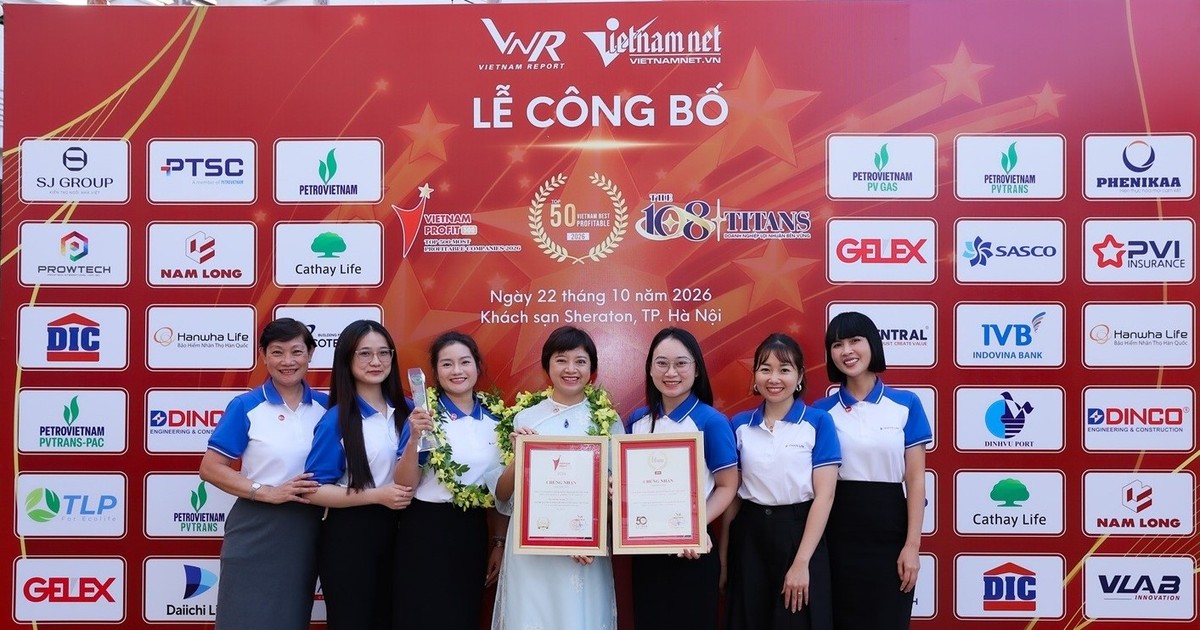 Daiichi Life Việt Nam Top 50 doanh nghiệp lợi nhuận xuất sắc Việt Nam 2026