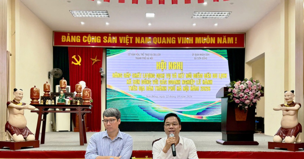 Hà Nội: Đánh thức tiềm năng du lịch Sơn Đồng