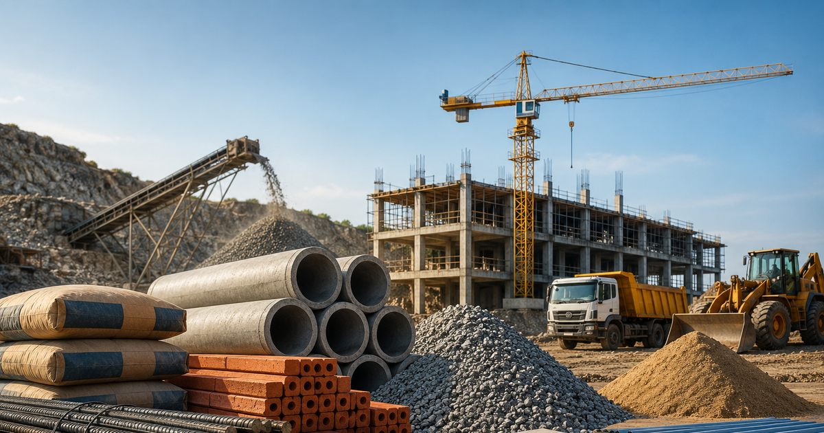 Điều phối vật liệu xây dựng phục vụ các dự án trọng điểm quốc gia