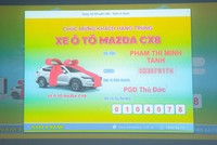 Chủ nhân may mắn sở hữu Xe ô tô Mazda CX8 là Bà Phạm Thị Minh Tánh
(Khách hàng Nam A Bank Thủ Đức).