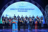 PNJ đánh dấu 12 năm liên tiếp đạt chuẩn Thương hiệu Quốc gia
