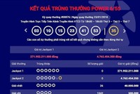 Giải Jackpot 1 trị giá gần 272 tỷ đồng vẫn “bặt vô âm tín” tính đến trưa 25/1.