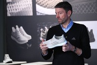 CEO Adidas - Kasper Rorsted trong một sự kiện hồi tháng 3. Ảnh: Bloomberg.