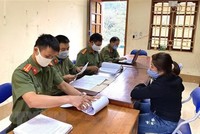 Một đối tượng thông tin sai sự thật về dịch COVID-19 ở huyện Bắc Mê, tỉnh Hà Giang bị xử phạt. (Ảnh minh họa: Nguyễn Lân/TTXVN).