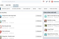Giao diện mới của Webtretho thu hút được nhiều đối tượng với các chủ đề phong phú cùng tính tiện ích.