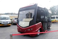 Mẫu xe buýt điện dự kiến sử dụng trên đường phố Hà Nội.