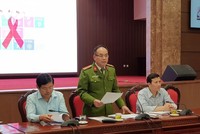 Đại tá Nguyễn Thanh Tùng- Phó Giám đốc Công an TP Hà Nội thông tin về tình hình bảo đảm anh ninh trật tự trên địa bàn Thủ đô.