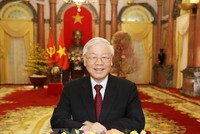 Tổng Bí thư, Chủ tịch nước Nguyễn Phú Trọng. (Ảnh: Trí Dũng/TTXVN)