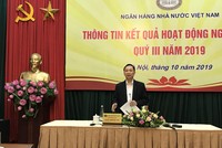 Ông Đào Minh Tú, Phó Thống đốc NHNN Việt Nam phát biểu