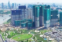 Coteccons liên tục trúng thầu các công trình lớn, trong đó có dự án Landmark 81 thuộc quần thể Vinhomes Central Park
