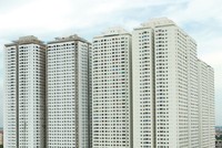 Các dự án chung cư có mức giá dưới 15 triệu đồng/m2 như khu HH thuộc Khu đô thị Linh Đàm hiện gần như không còn. ảnh: Dũng Minh