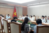 Buổi làm việc giữa các bên do Phó Thủ tướng Vương Đình Huệ chủ trì
