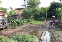 Không dễ để người dân có thể chuyển đổi mục đích sử dụng đất và có được sổ đỏ với đất xen kẹt. Ảnh: Nhất Nam