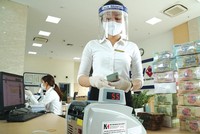 Các ngân hàng đã chuẩn bị sẵn sàng nguồn vốn để tiếp ứng kịp thời khi nền kinh tế có dấu hiệu phục hồi, cầu tín dụng tăng lên. Ảnh: Dũng Minh