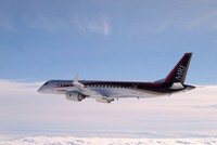 Máy bay MRJ do tập đoàn Mitsubishi Heavy Industries, Ltd phát triển. Ảnh: Mitsubishi Aircraft Corporation