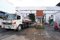 Một khu dân cư lớn xây dựng trái phép ở huyện Bình Chánh. Ảnh: Ngô Sơn