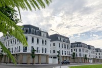 Dãy liền kề, shophouse Hoang Huy Mall đã cơ bản hoàn thành vào ngày 10/9/2020