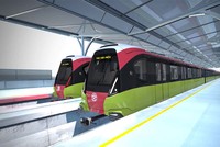 Mẫu thiết kế đoàn tàu được đưa ra lấy ý kiến cộng đồng.