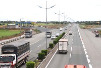 Cao tốc TP.HCM - Trung Lương sẽ kết nối với cao tốc Trung Lương - Mỹ Thuận. Ảnh: Xuân Hoa.