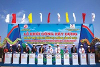 Dự án Nhà máy Nhiệt điện BOT Quảng Trị 1 có tổng công suất 1.320 MW. Ảnh: Tiến Nhất.