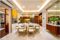 Căn hộ mẫu The Emerald Golf View được thiết kế theo phong cách sang trọng, thời thượng.