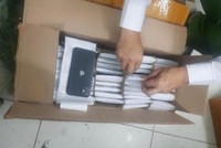 Lô hàng 770 chiếc điện thoại nhập lậu.