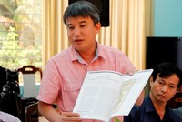 Ông Trần Đức Anh Sơn, Phó viện trưởng Viện Nghiên cứu Phát triển Kinh tế - Xã hội Đà Nẵng ẢNH: HOÀNG SƠN