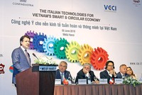 Hội thảo Công nghệ Ý cho nền kinh tế tuần hoàn và thông minh tại Việt Nam.