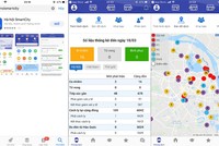Giao diện ứng dụng Hà Nội SmartCity (Ảnh: Báo Đầu tư)