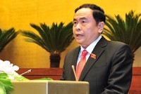 Chủ tịch Ủy ban Trung ương Mặt trận Tổ quốc Việt Nam Trần Thanh Mẫn.