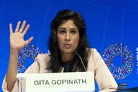 Bà Gita Gopinath, Nhà kinh tế trưởng của IMF. Nguồn: TTXVN