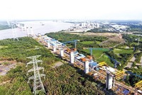 Nhiều gói thầu xây lắp tại Dự án Xây dựng đường cao tốc Bến Lức - Long Thành chưa thể hoàn thành theo kế hoạch.