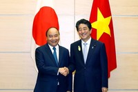 Thủ tướng Nguyễn Xuân Phúc và Ngài Abe Shinzo