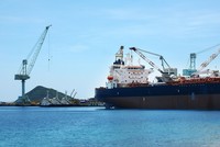 Một góc tại khu kinh tế Vân Phong hiện nay