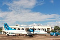Cảng hàng không Điện Biên đang rất hạn chế do không thể khai thác các loại máy bay lớn. Ảnh: A.M