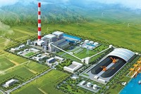 Phối cảnh Dự án Nhà máy Nhiệt điện An Khánh (Bắc Giang). Ảnh: S.T