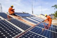 Tại một số tỉnh, công suất điện mặt trời mái nhà đã vượt quá công suất tiêu thụ điện trên địa bàn.