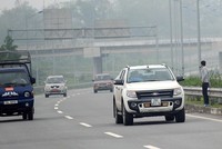 Giỡn với tử thần trên đường cao tốc Nội Bài – Lào Cai