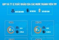 [infoGraphics] So sánh tiềm lực kinh tế 12 quốc gia vừa ký Hiệp định TPP